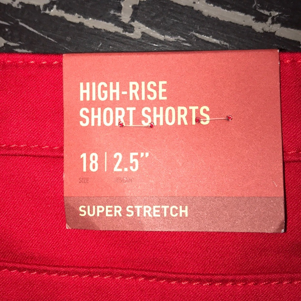 Mossimo High Rise Super Stretch Shorts - Picture 3 of 6